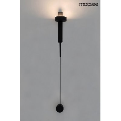 MOOSEE lampa ścienna CLARID BLACK czarna