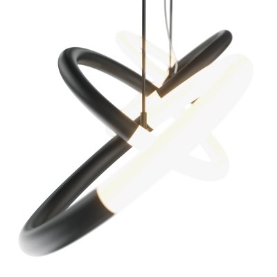 Node - Lampa wisząca 4 (czarna)