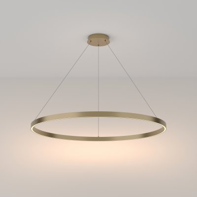 Rim - Lampa wisząca 1 (złota, 3000K, 100cm)