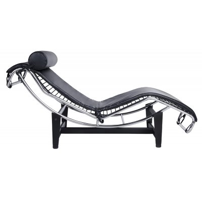 Leżanka DIVANO czarna