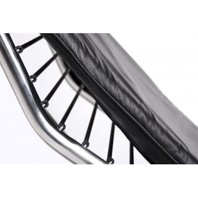 Leżanka DIVANO czarna