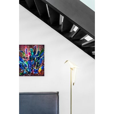 Lampa podłogowa LORO FLOOR złota - LED