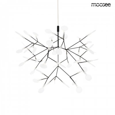 MOOSEE lampa wisząca FLORA 72 czarna