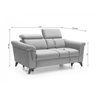 Hampton - Sofa 2 os.