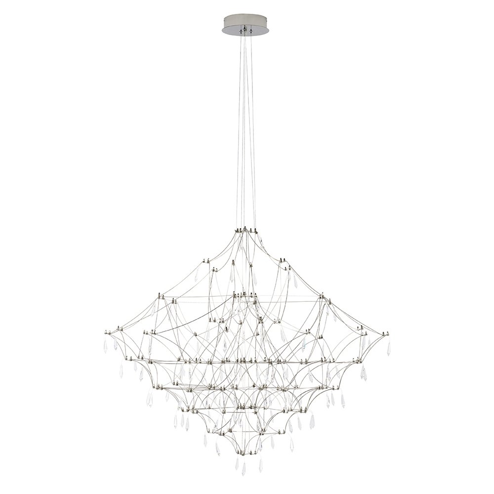 Lampa wisząca CONSTELATION 77 - LED, stal szczotkowana