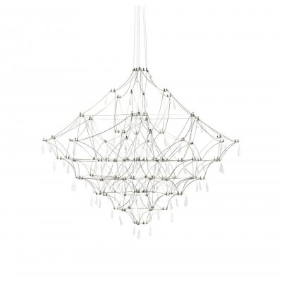 Lampa wisząca CONSTELATION 77 - LED, stal szczotkowana
