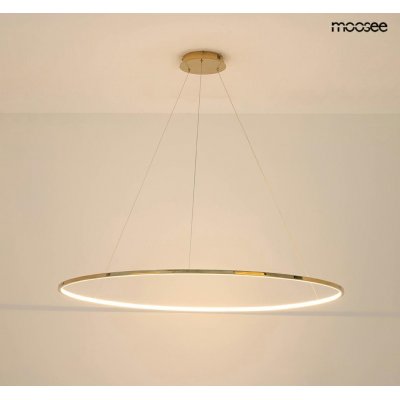 MOOSEE lampa wisząca RING SLIM 120 złota