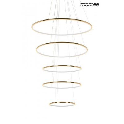 MOOSEE lampa wisząca RING SLIM L złota