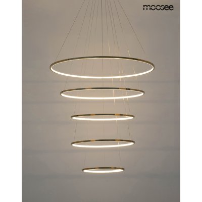 MOOSEE lampa wisząca RING SLIM L złota