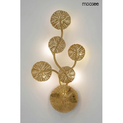 MOOSEE lampa ścienna LIRIO 6 złota