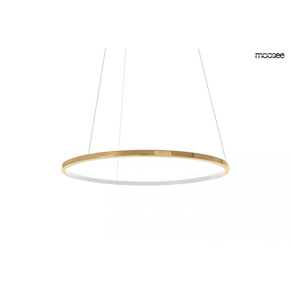 MOOSEE lampa wisząca RING SLIM 40 złota