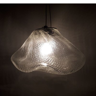 Lampa wisząca ICY transparentna 20 cm