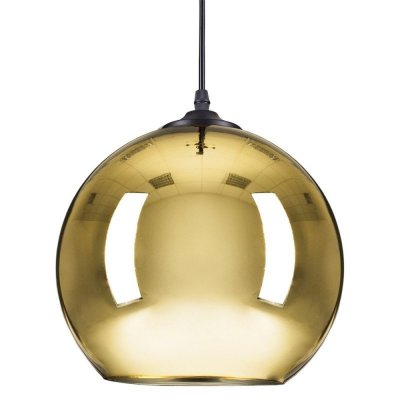 Lampa wisząca MIRROR GLOW - M złota 30 cm