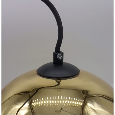 Lampa wisząca MIRROR GLOW - L złota  40 cm