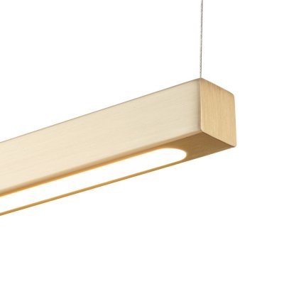 Lampa wisząca BEAM-100 LED złota 100 cm