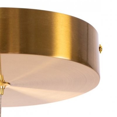 Lampa wisząca CIRCLE 60 LED mosiądz szczotkowany 60 cm