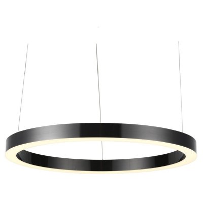 Lampa wisząca CIRCLE 80 LED tytanowy 80 cm