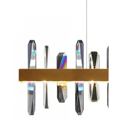 Lampa wisząca ARCTIC LED złota 100 cm