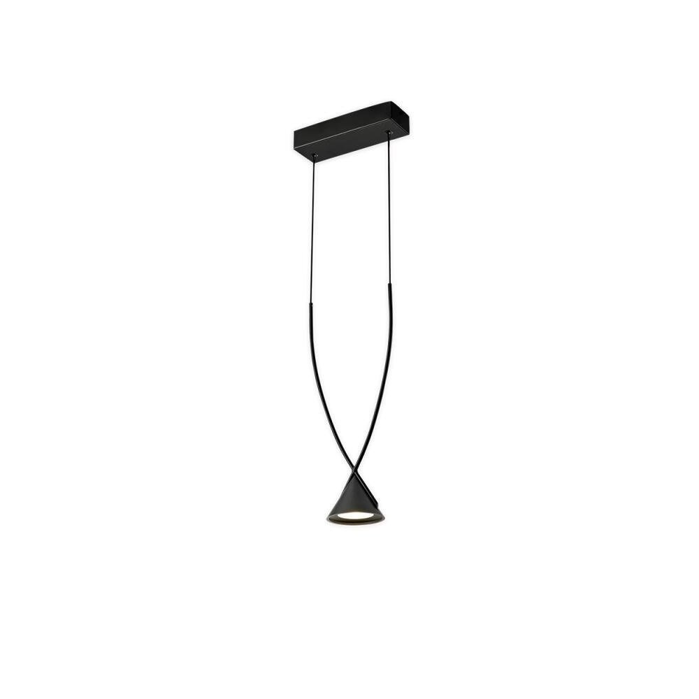 Lampa wisząca MIA LED czarna 15,5 cm