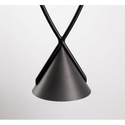 Lampa wisząca MIA LED czarna 15,5 cm