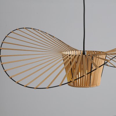 Lampa wisząca kapelusz SOMBRERO beżowa 100 cm