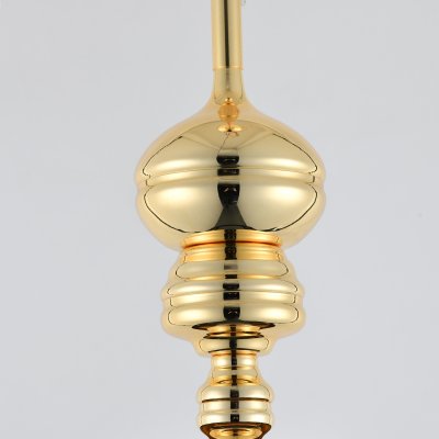 Lampa wisząca QUEEN złota 25 cm
