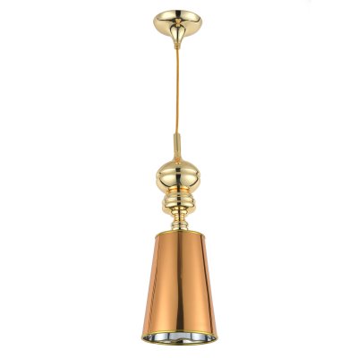 Lampa wisząca QUEEN-1 złota 18 cm