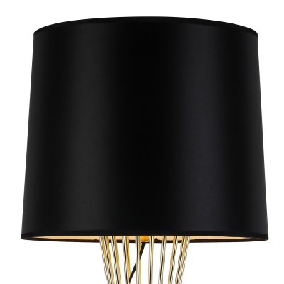 Lampa stołowa FILO TABLE czarno - złota 85 cm
