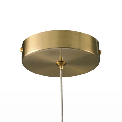 Lampa wisząca FANTASIA ROUND LED złota 60 cm