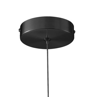 Lampa wisząca FANTASIA ROUND LED czarna 60 cm
