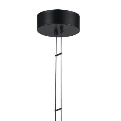 Lampa wisząca COCO 3 LED czarna 40 cm