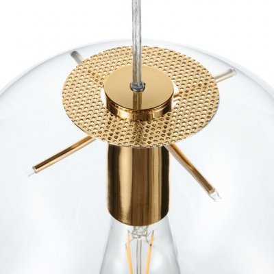 Lampa wisząca TONDA złota 40 cm