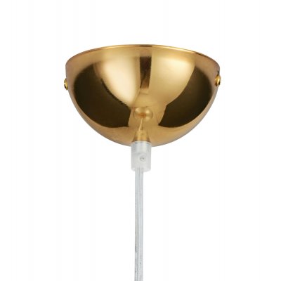 Lampa wisząca TONDA złota 30 cm