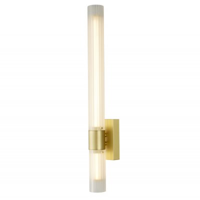 Lampa ścienna SOLO LED biało złota 60 cm