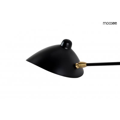 MOOSEE lampa ścienna RAVEN 2 - aluminium, stal węglowa