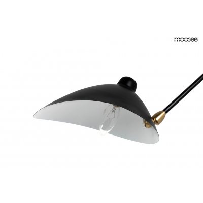 MOOSEE lampa ścienna RAVEN 2 - aluminium, stal węglowa