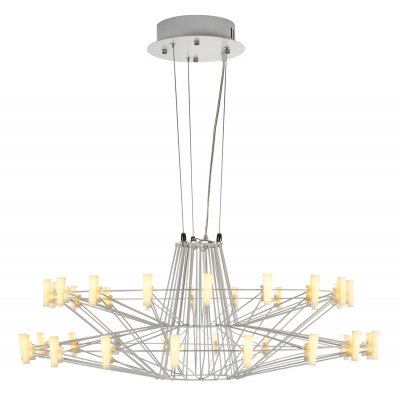 Lampa wisząca MADAME S LED biała 90 cm