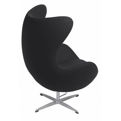 Fotel Jajo czarny kaszmir 1 Premium