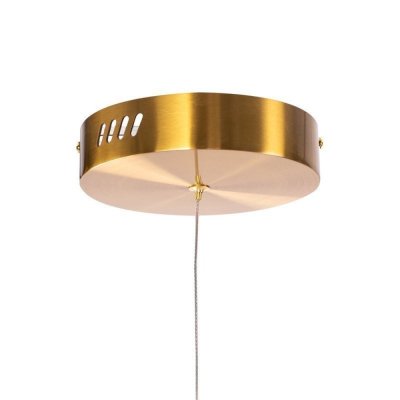 Lampa wisząca CIRCLE 100 LED mosiądz szczotkowany 100 cm