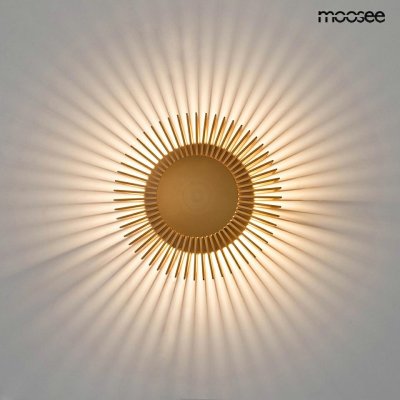 MOOSEE lampa ścienna SUNNY złota