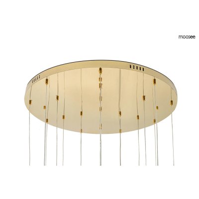 MOOSEE lampa wisząca LEAFS DISC złota