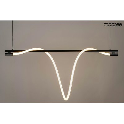 MOOSEE lampa wisząca SERPIENTE 120  czarna