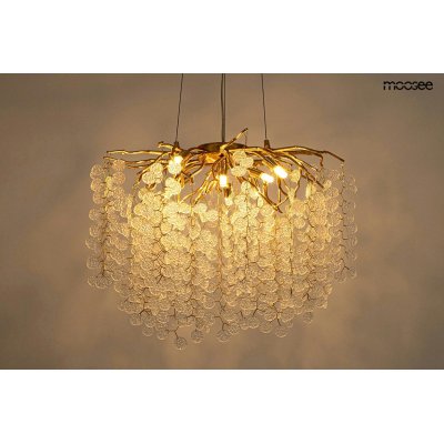 MOOSEE lampa wisząca RIVIERA 80 złota /   clear