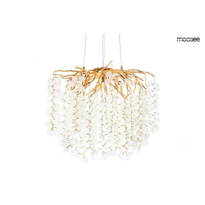 MOOSEE lampa wisząca RIVIERA 60 złota /   clear