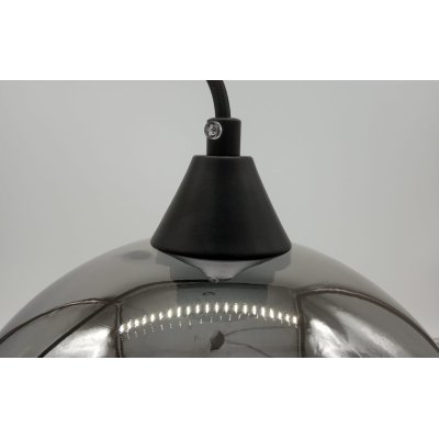 Lampa wisząca LOVE BOMB szara 25 cm