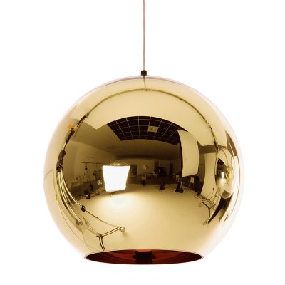 Lampa wisząca MIRROR GLOW - L złota  40 cm