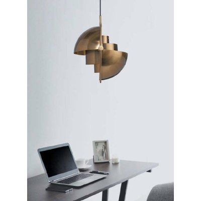 Lampa wisząca MOBILE mosiądz 38 cm