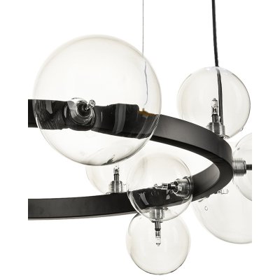 Lampa wisząca ORION czarna 85 cm