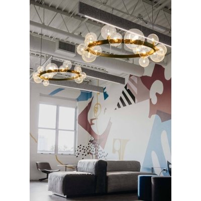 Lampa wisząca ORION czarna 85 cm