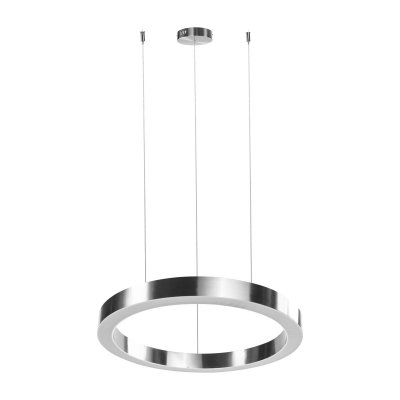 Lampa wisząca CIRCLE 100 LED nikiel szczotkowany 100 cm